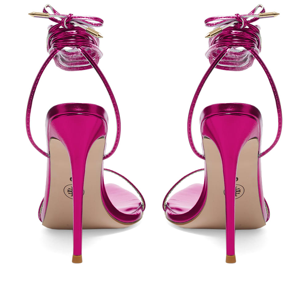 femme la lace up heels