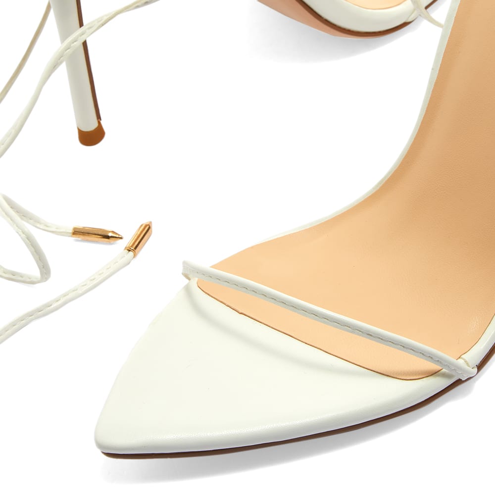 femme la lace up heels