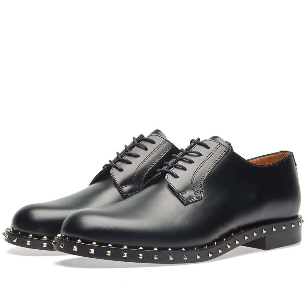 Valentino Stud Sole Derby Black END. (ES)