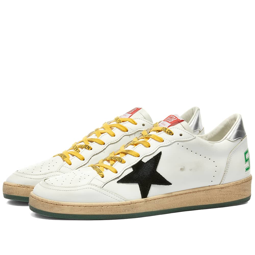 golden goose ball star green