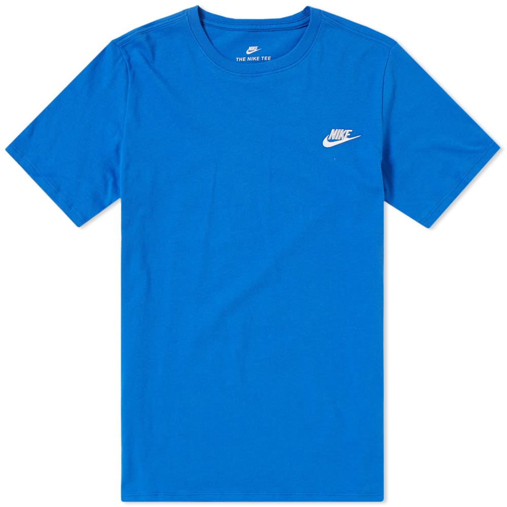 royal blue nike shirt