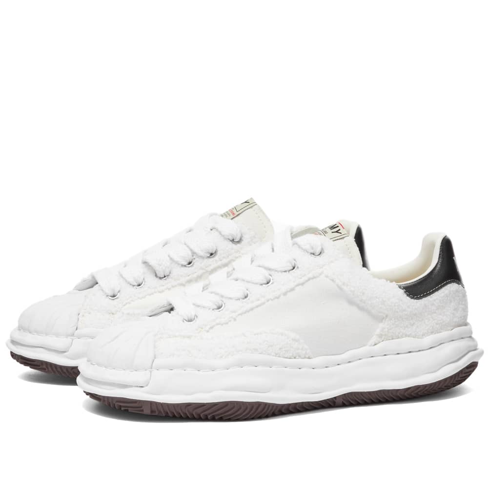 Maison MIHARA YASUHIRO Blakey Low Original Shell Toe Canvas Sagara Sneaker White END. (FR)