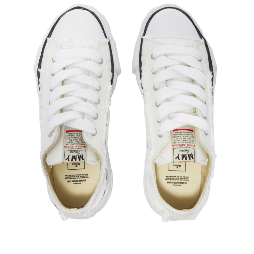 Maison MIHARA YASUHIRO Peterson Low Original Sole Distressed Canvas Sneaker White END. (HK)