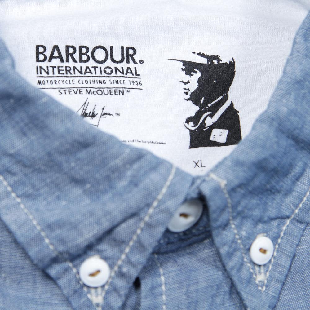 barbour shirt steve mcqueen