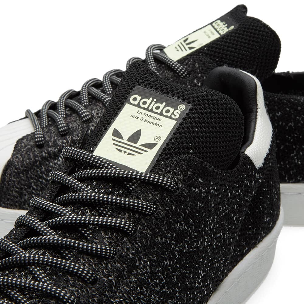 adidas originals superstar 80s primeknit men Black