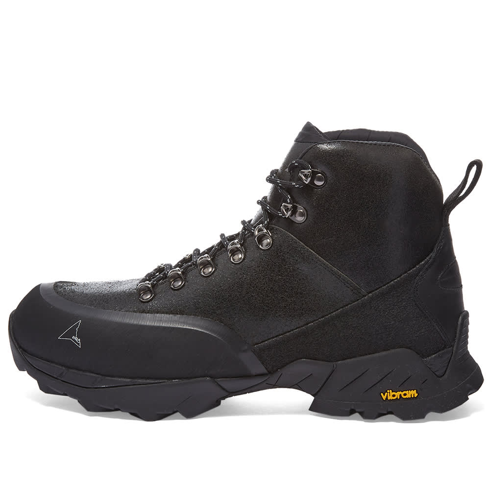 ROA Andreas Cracked Leather Hiking Boot Black END. (BE)