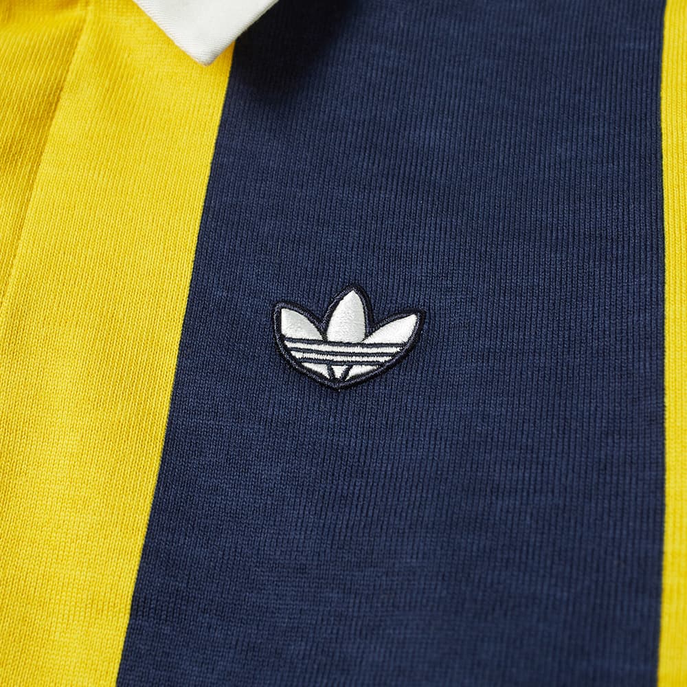 Adidas Rugby Shirt Night Indigo, Tribe Yellow END. (HK)