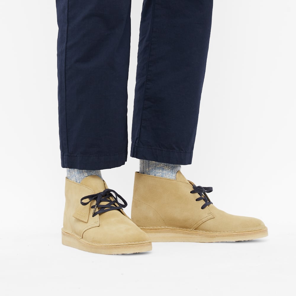 clarks desert coal mustard