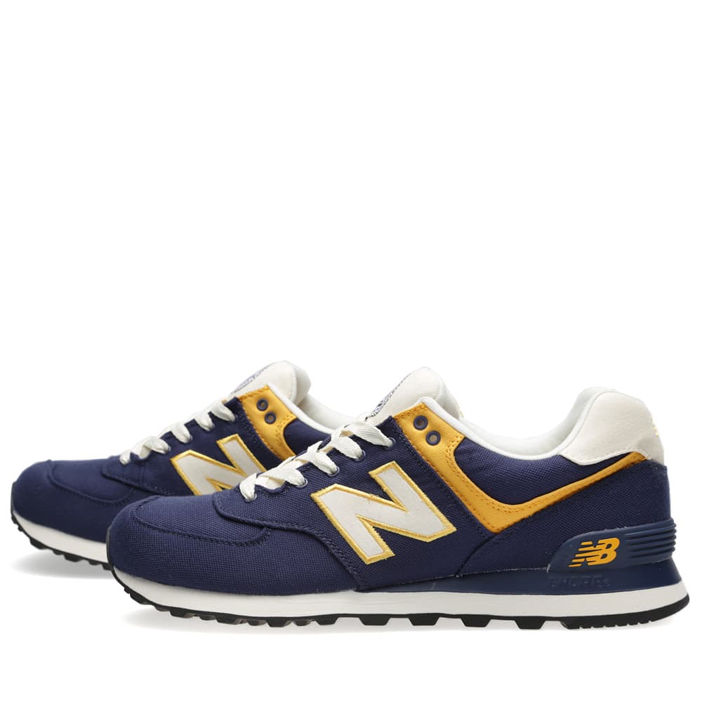 New Balance ML574RUN 'Rugby' Navy | END 