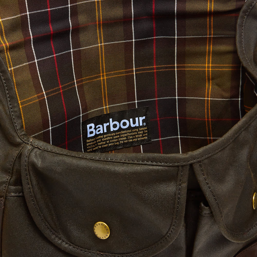 Barbour Wax Leather Tarras Olive END. (US)