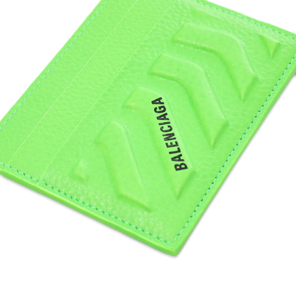 Balenciaga Car Card Holder Acid Green END. (CN)