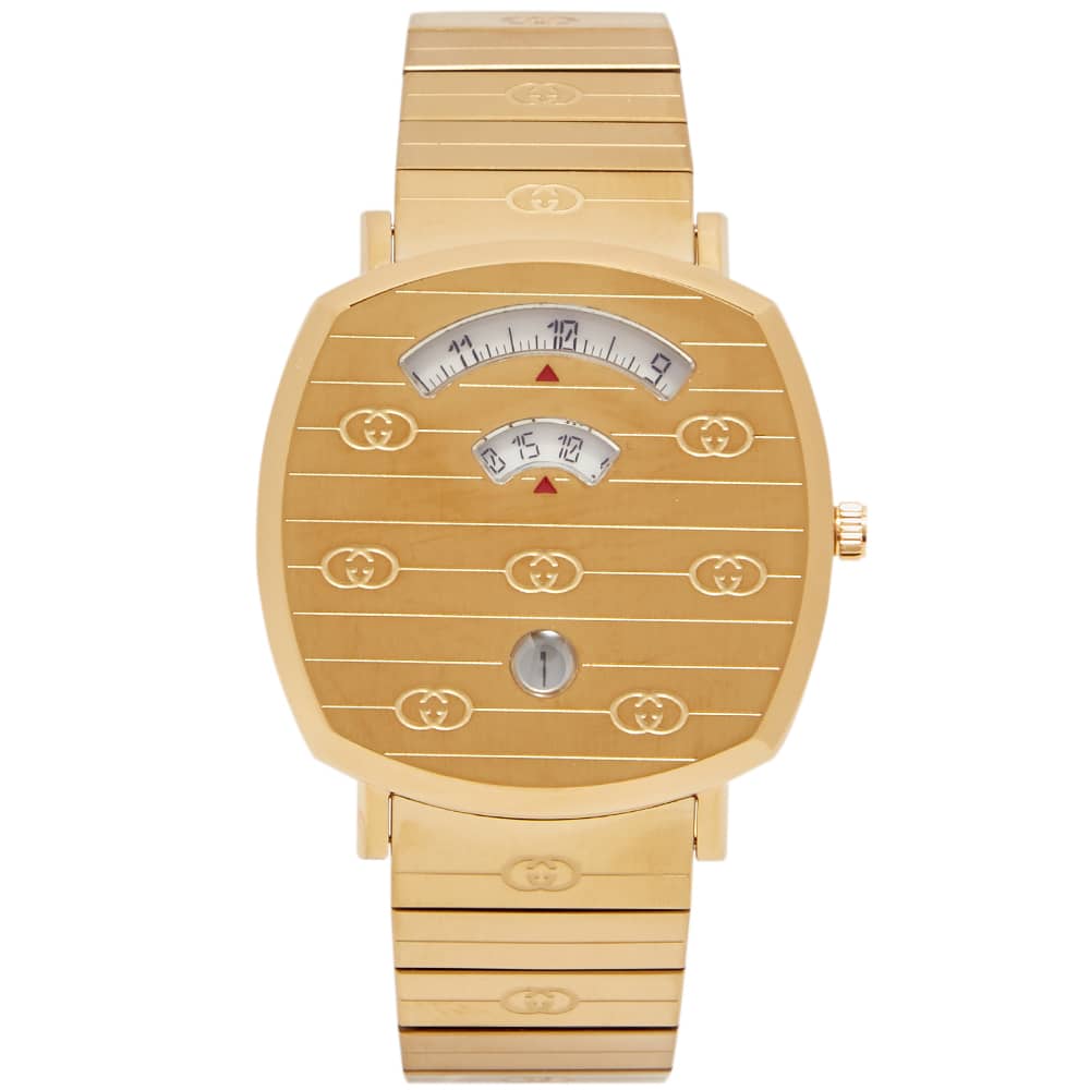 Gucci Grip Watch 38mm & Yellow Gold PVD END. (Europe)