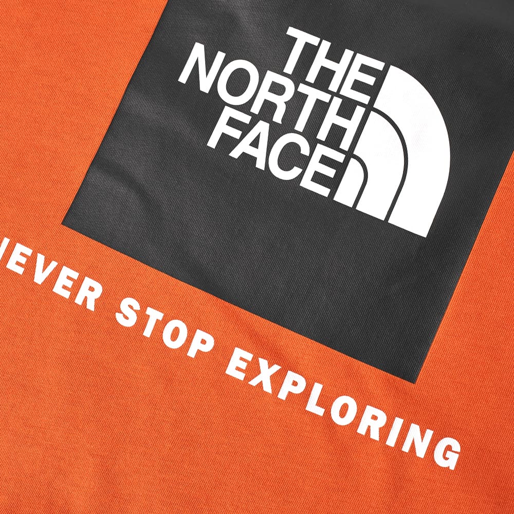 The North Face Long Sleeve Red Box Tee Burnt Ochre | END.