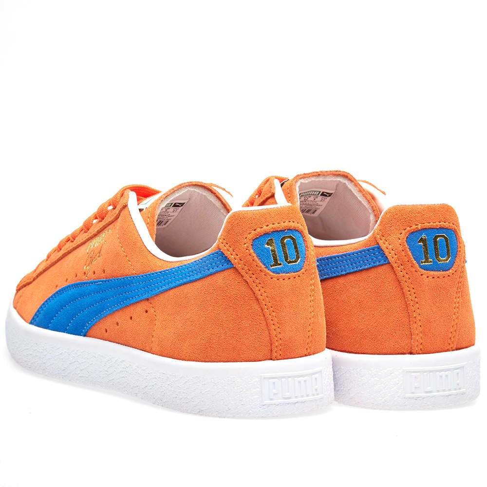 puma clyde orange