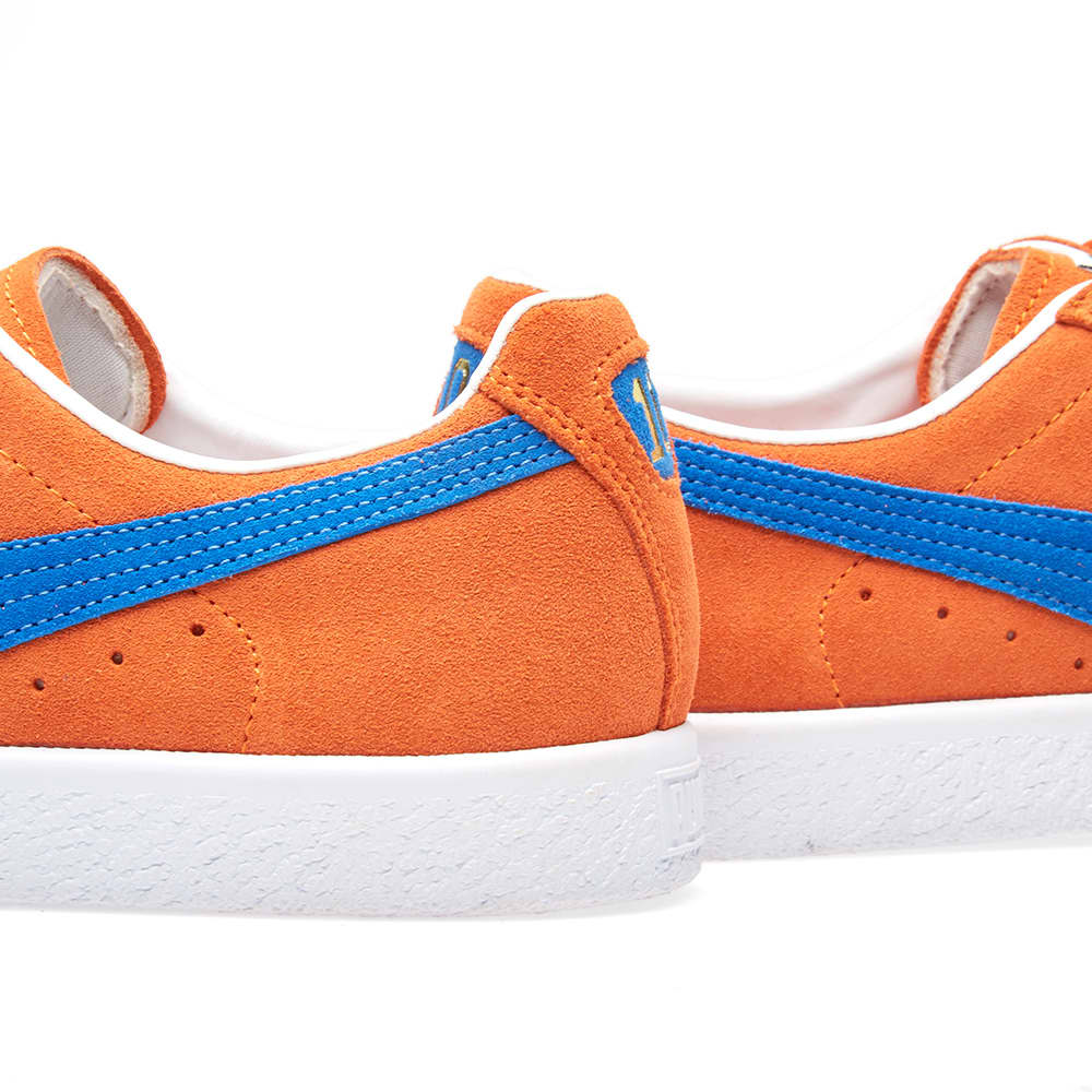 puma clyde orange