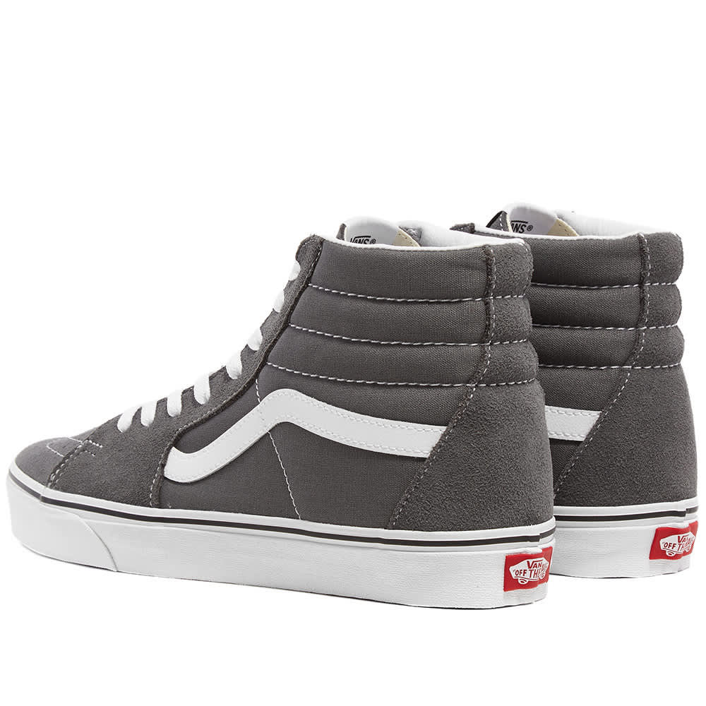 Vans sk8 hi pewter Clearance