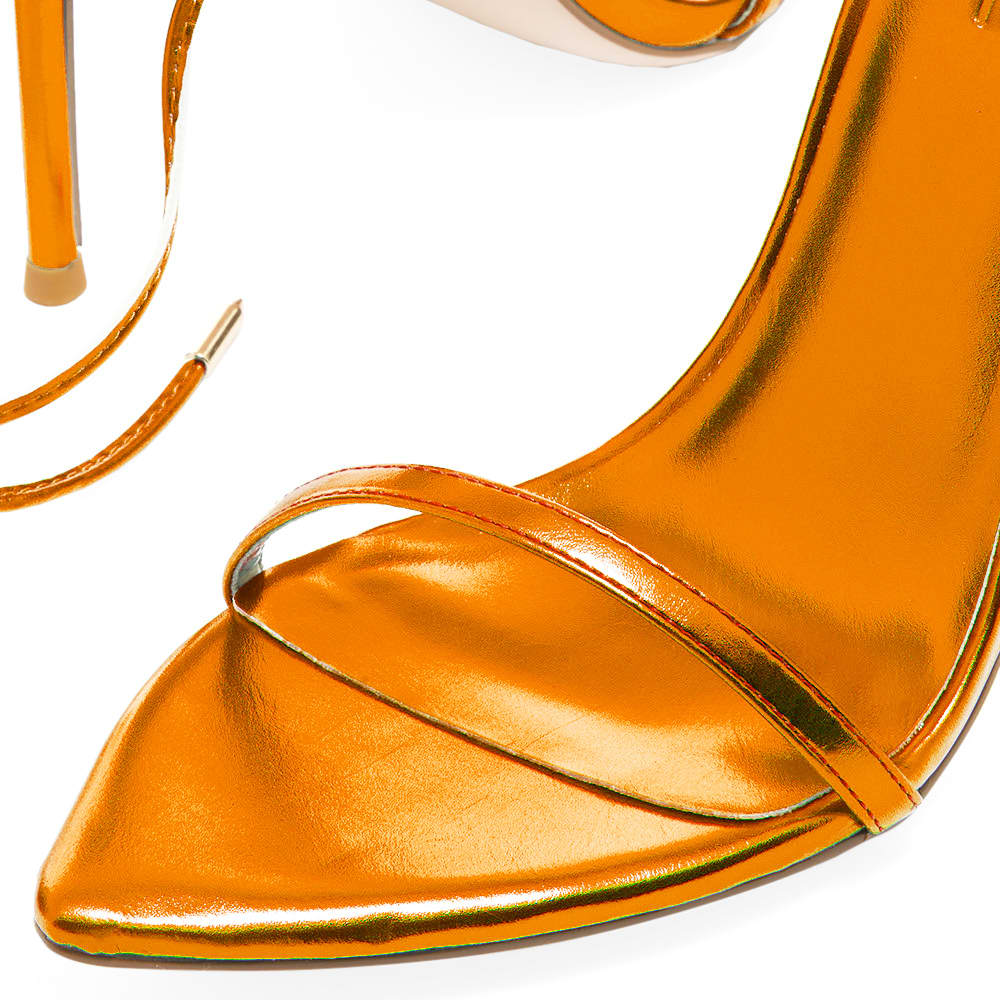 femme la lace up heels