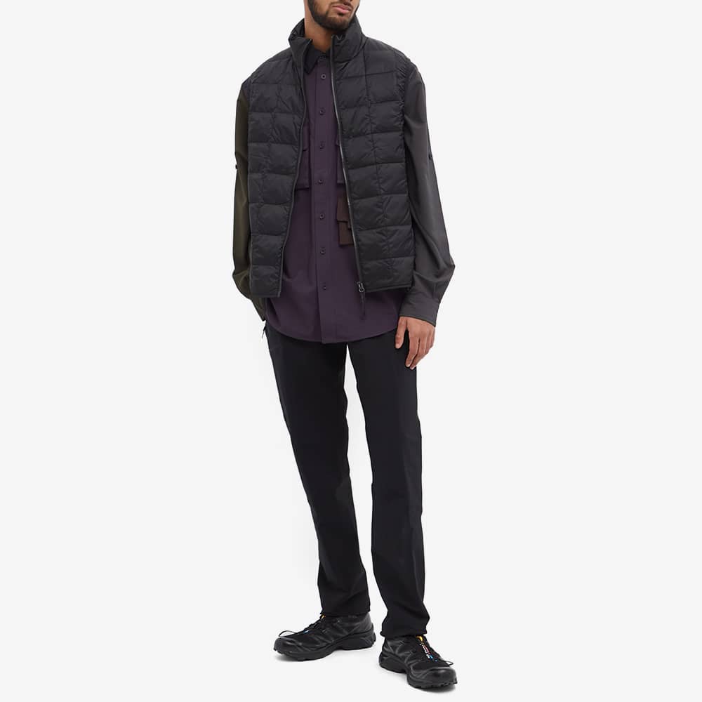 Taion High Neck Zip Down Vest Black END. (US)