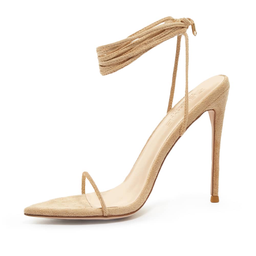 femme la lace up heels