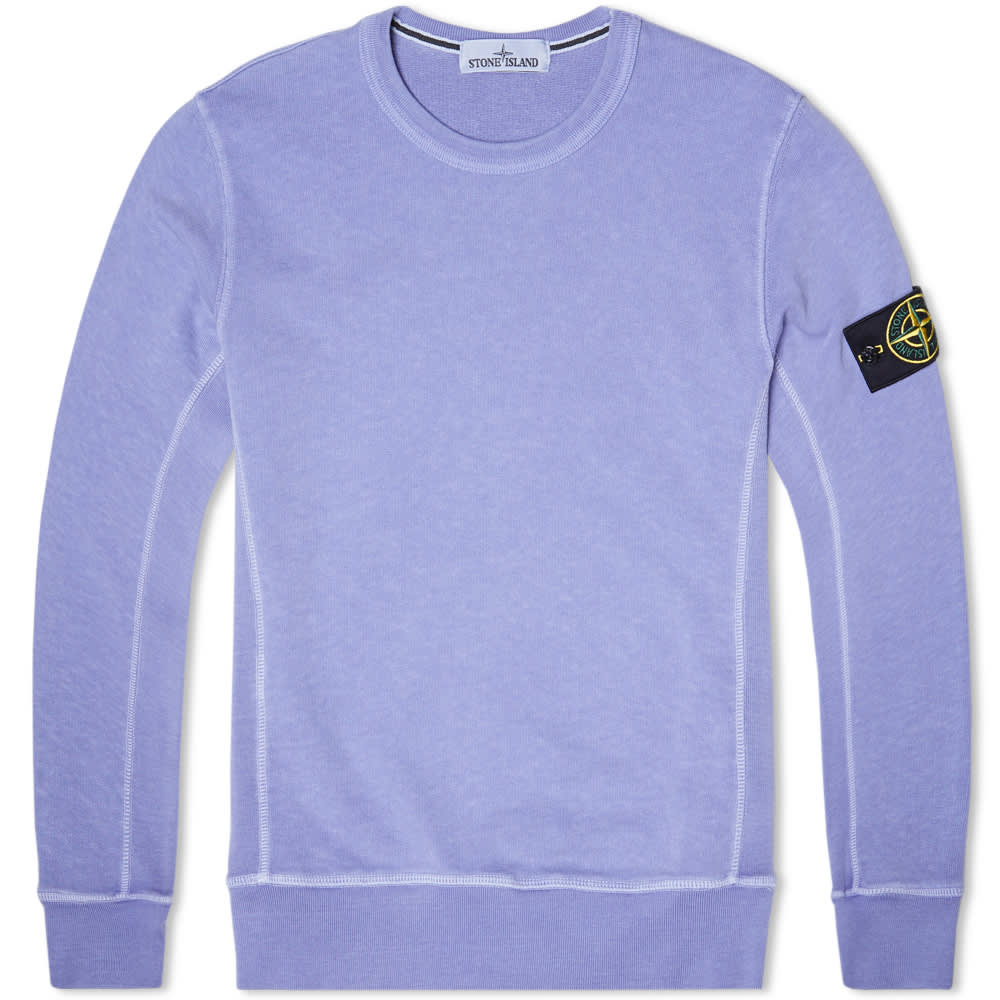 stone island sweatshirt purple