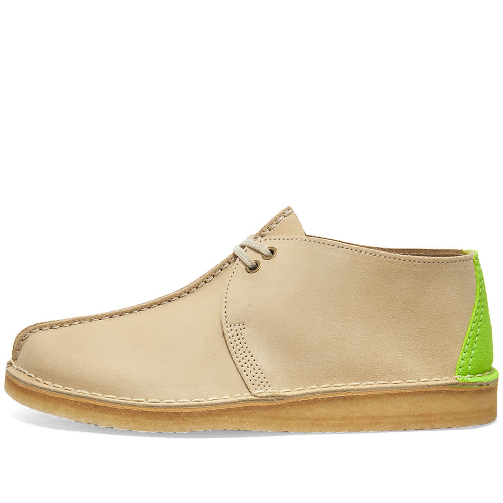 Clarks Originals Clarks Originals Desert Trek Boots BNIB Off White Suede