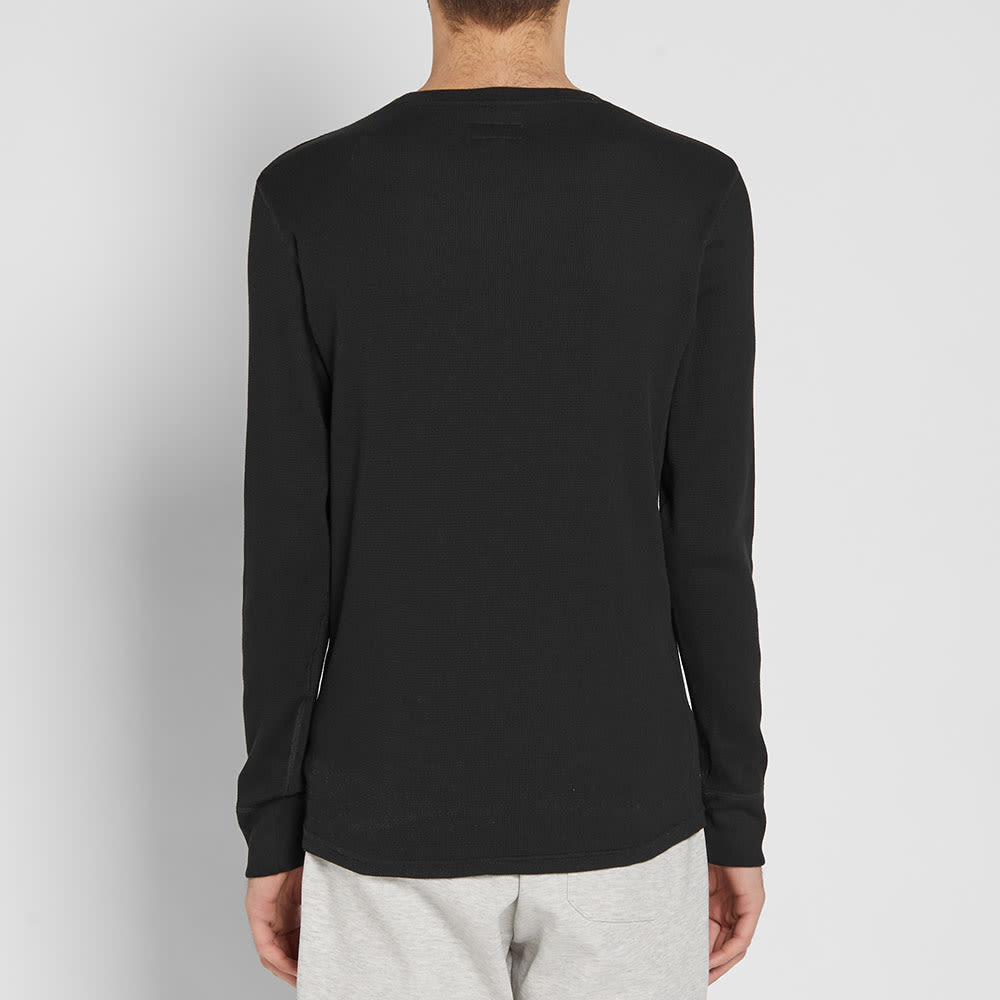 polo long sleeve waffle