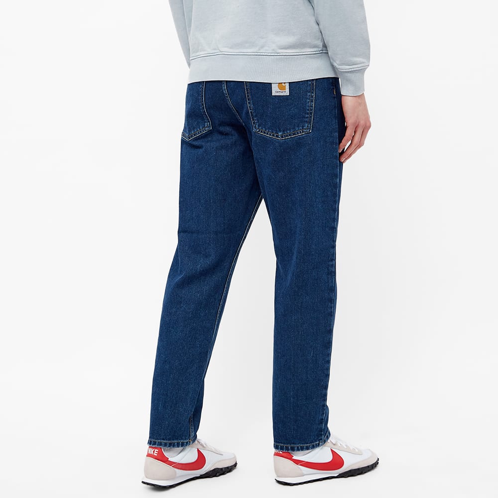 Carhartt WIP Newel Relaxed Tapered Jean Blue Stone Washed END. (KR)