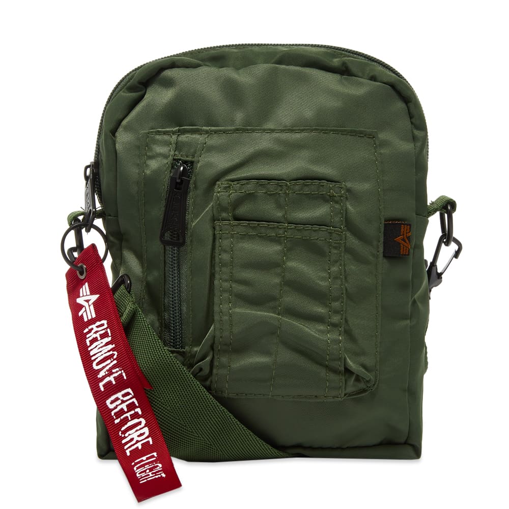 Alpha Industries Crew Carry Bag Sage Green END. (US)