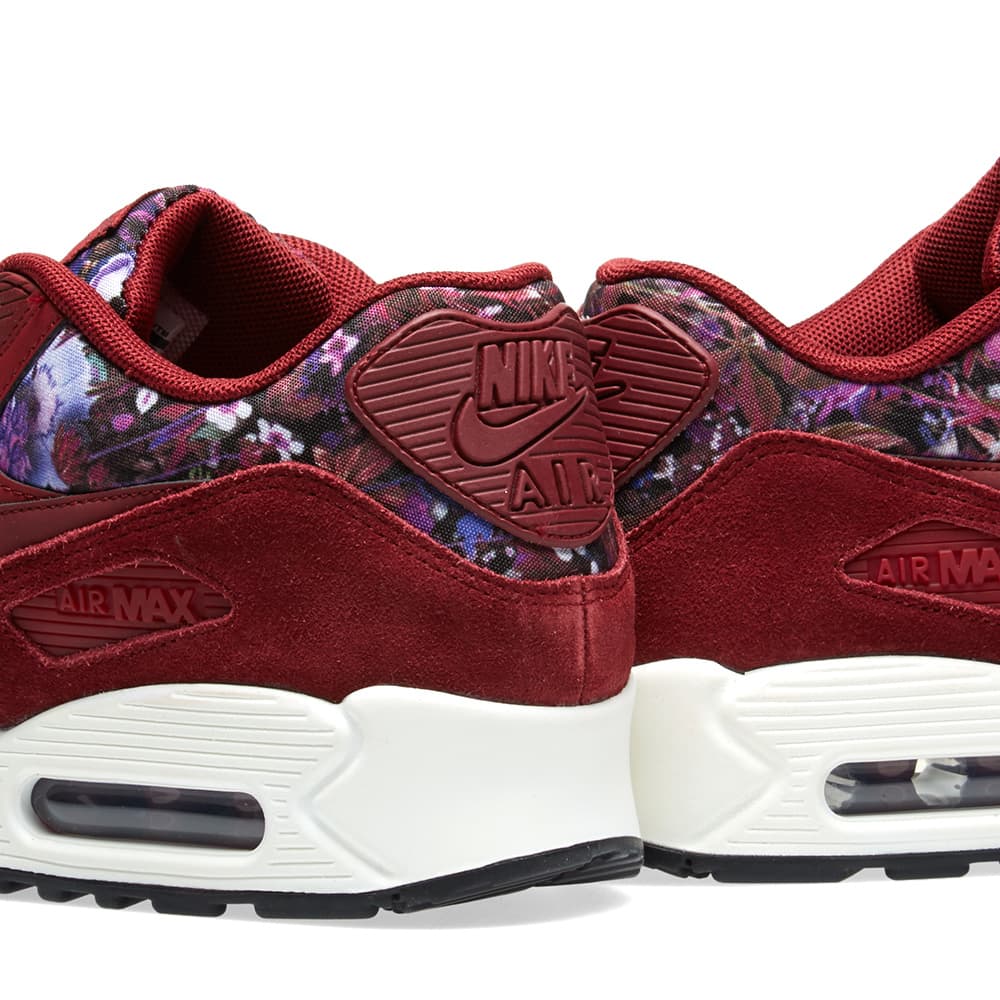 air max 90 maroon