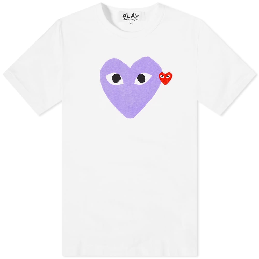 comme des garcons play red