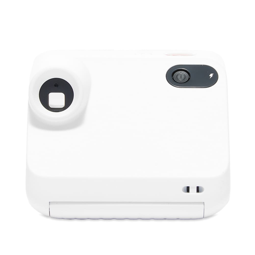 Someone’s In A Makro Polaroid Go Adjustable Camera Strap - White Mood