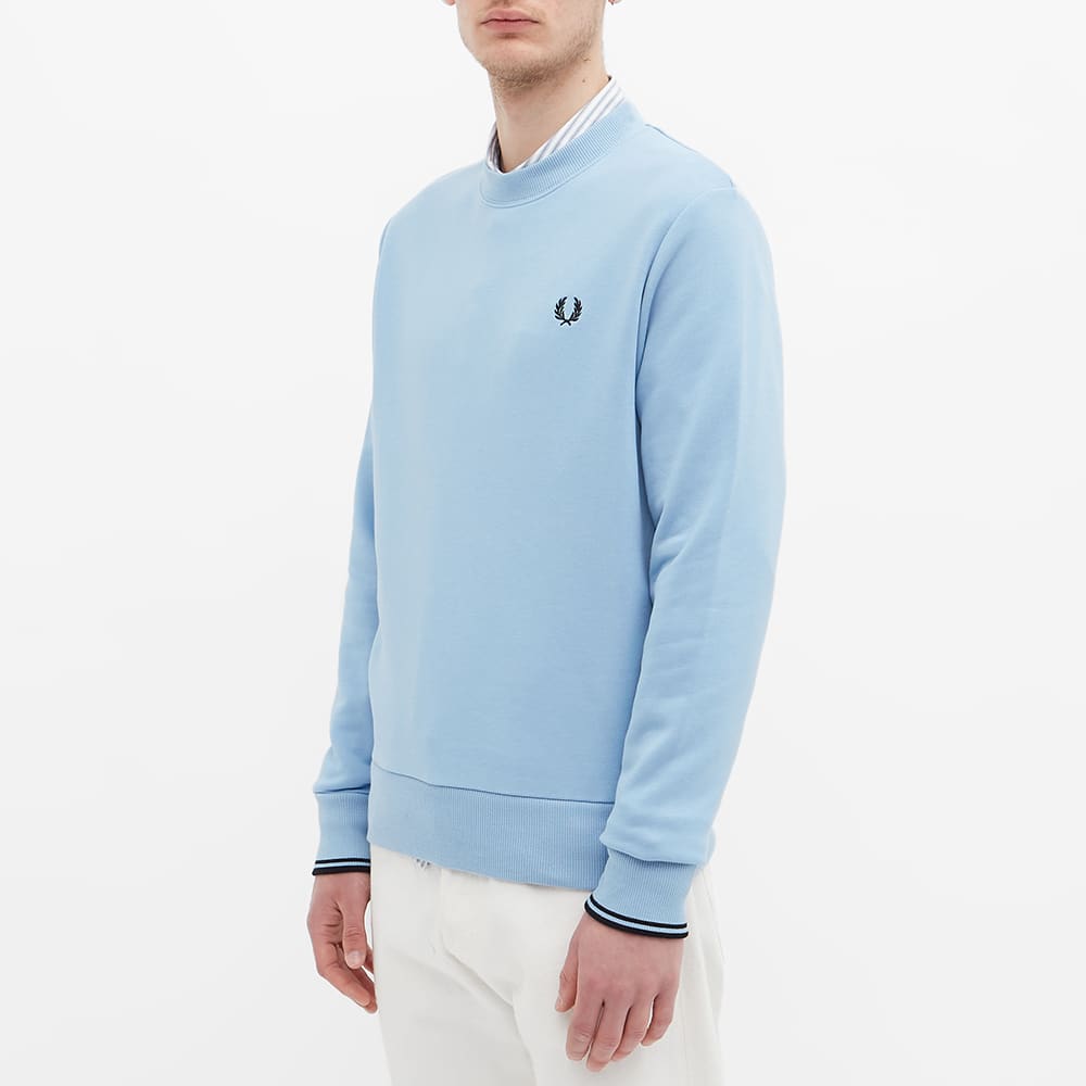 fred perry crew neck sweat
