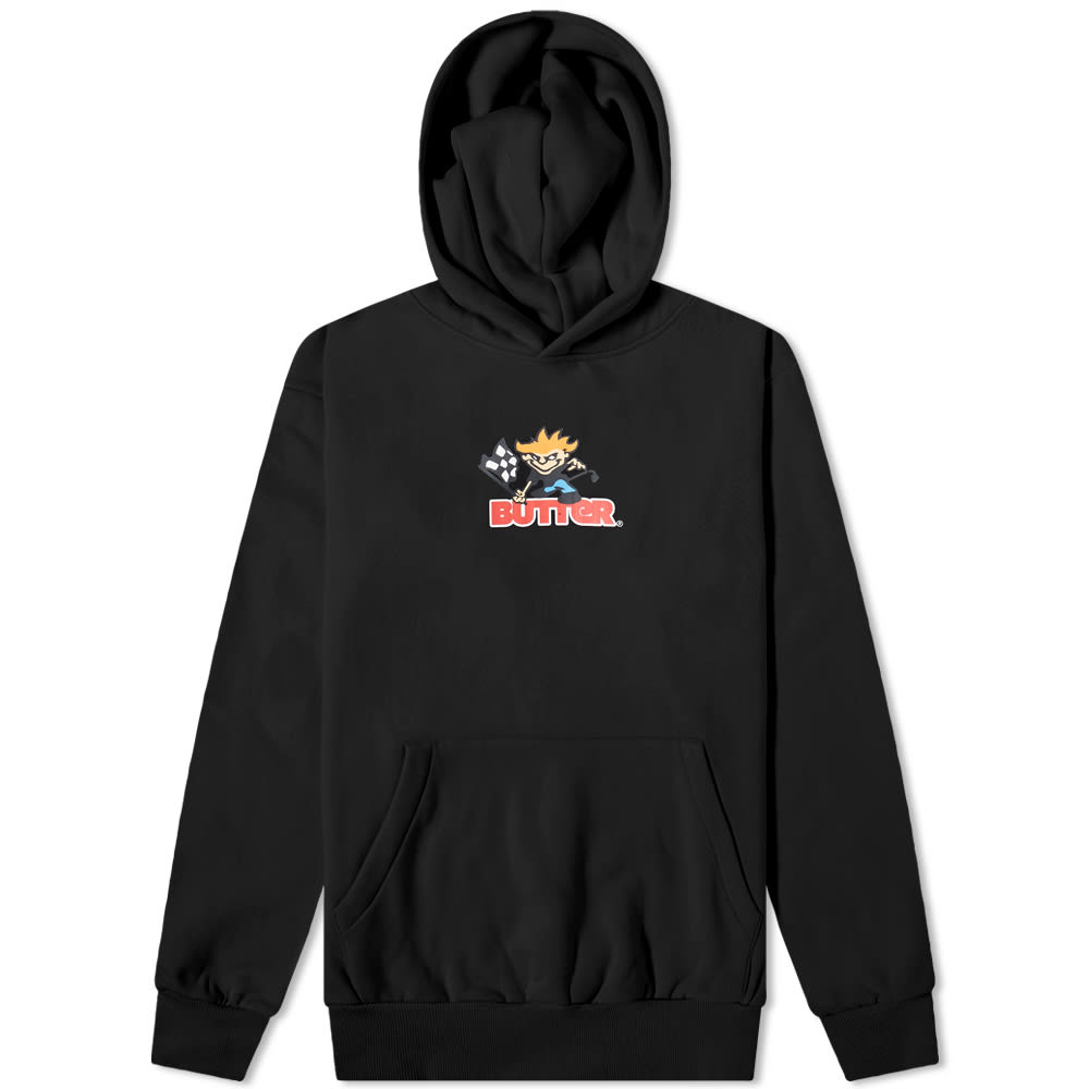 Butter Goods Racing Logo Hoody Black END. (HK)