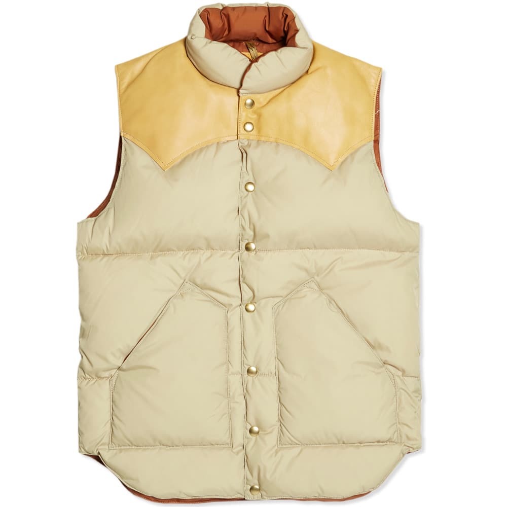 Rocky Mountain Featherbed Down Vest Tan END. (US)