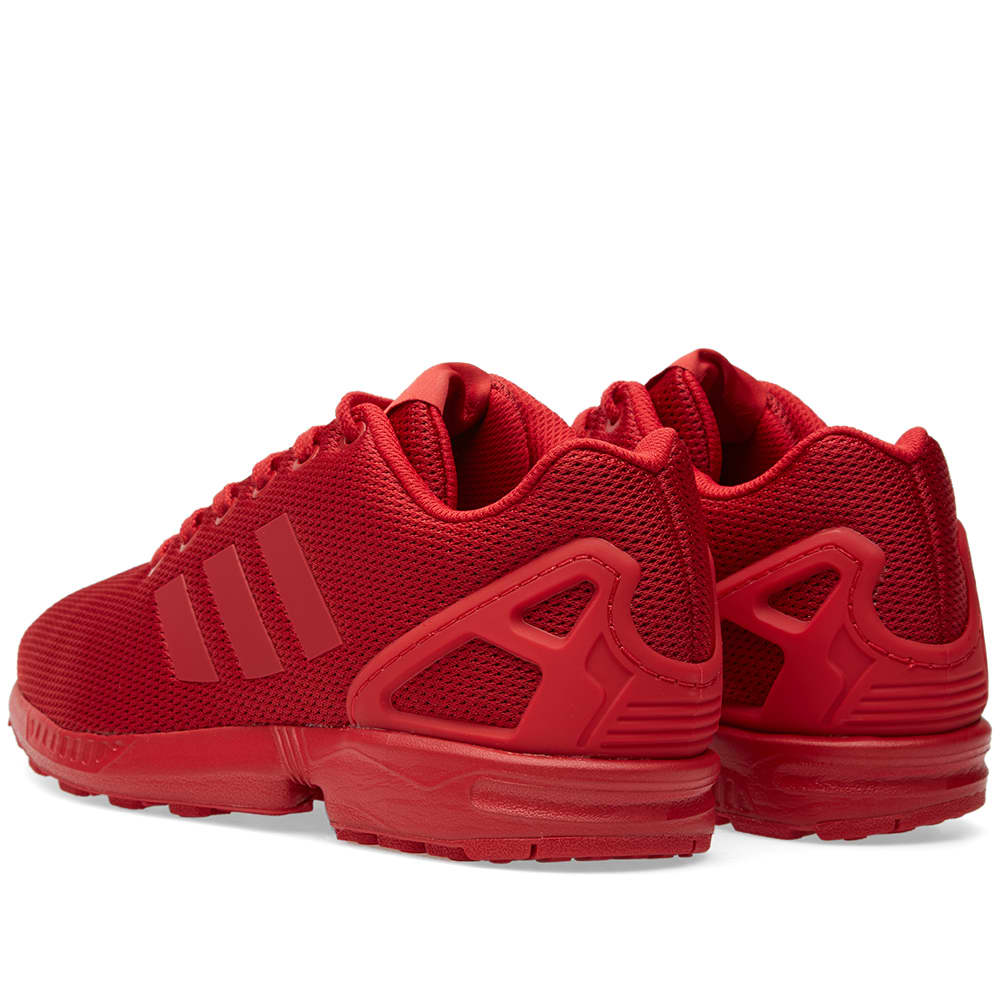 burgundy adidas zx flux