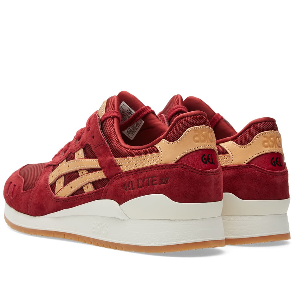 maroon asics gel lyte iii