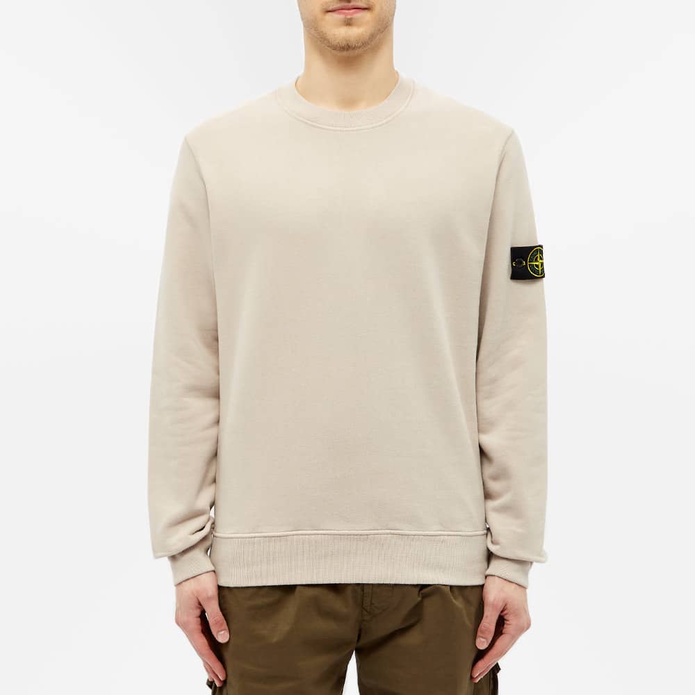 Stone island sweatshirt taupe clearance