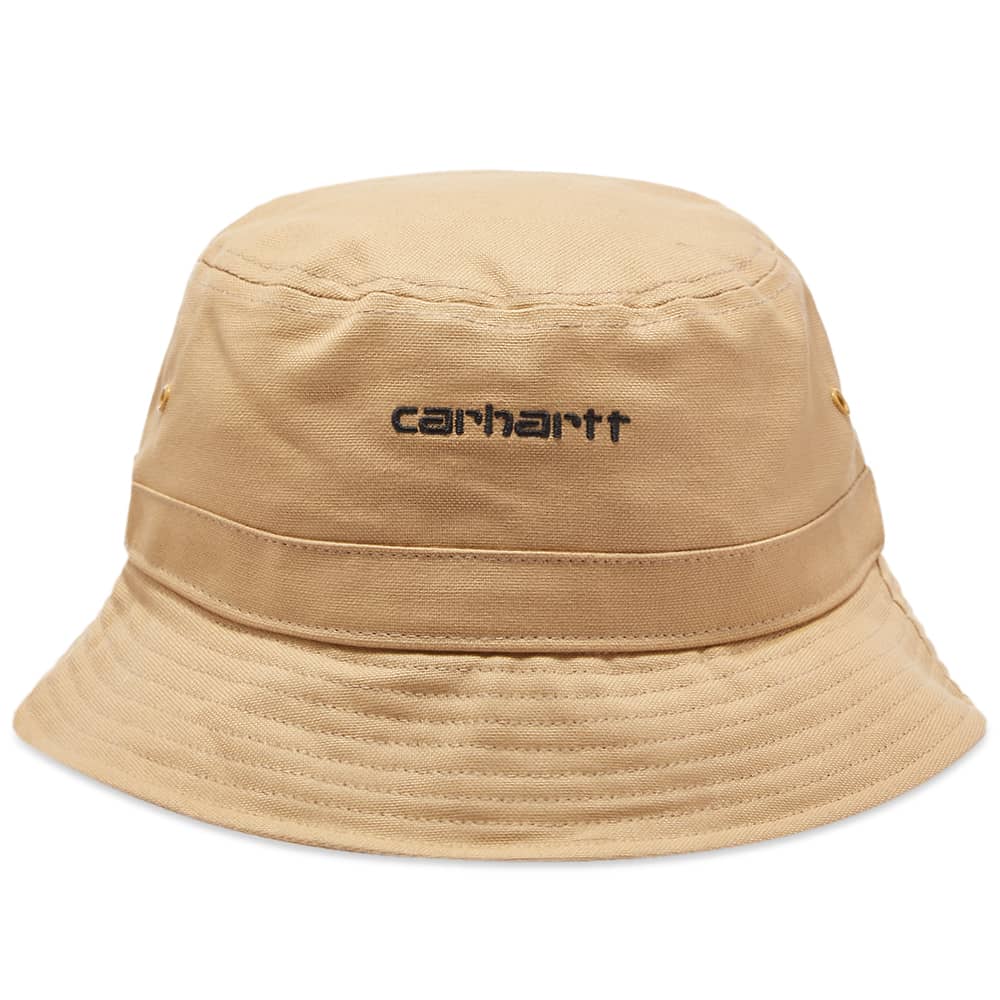 Carhartt WIP Script Bucket Hat Dusty Hamilton Brown & Black END. (US)