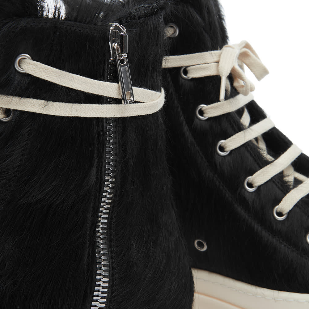 Rick Owens Pony Hair Low Sneaker Black & Milk END. (DK)