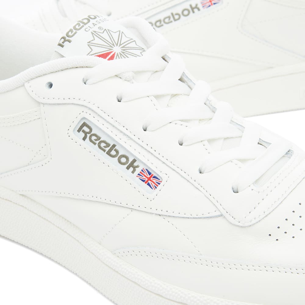 reebok club c 85 chalk green