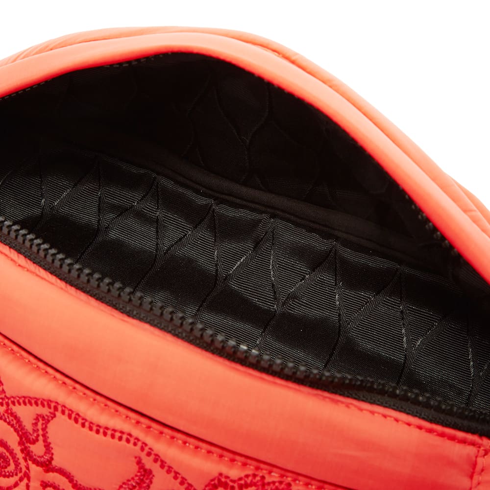 Kenzo Tiger Embroidered Nylon Cross Body Bag Medium Red END.