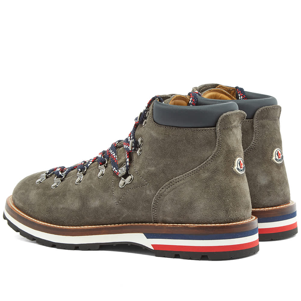 Moncler Peak Suede Hiking Boot Grey END.