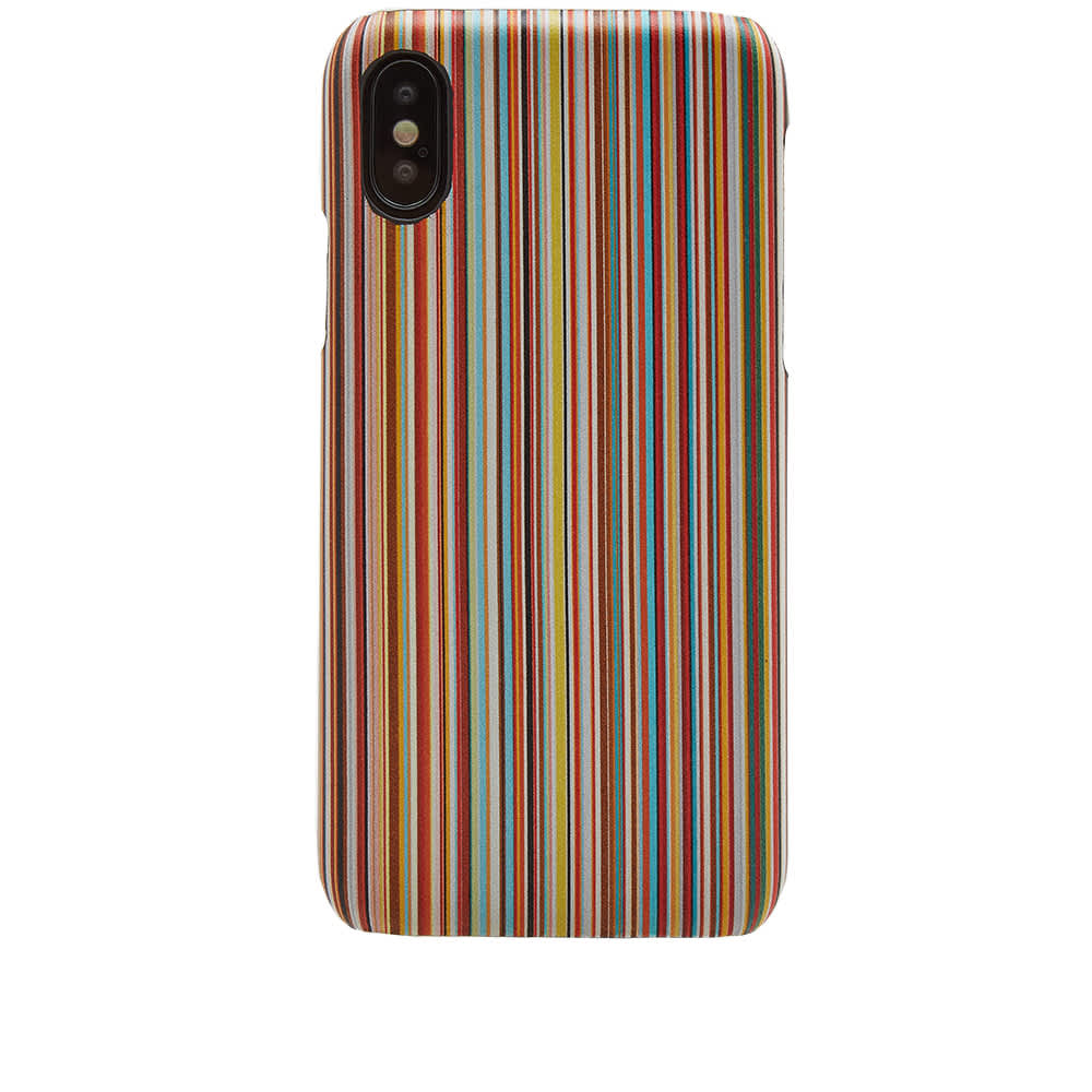 Paul Smith Classic Stripe iPhone X Case Multi END.