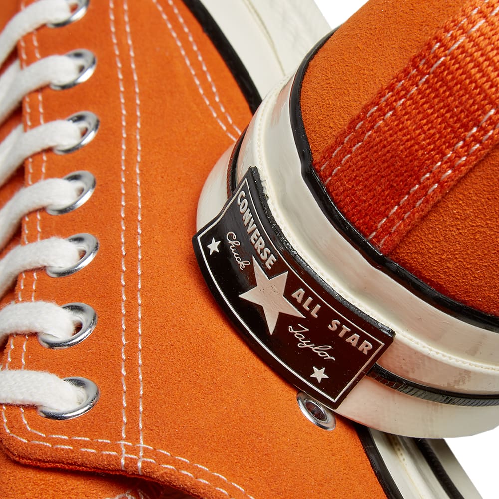 orange and black chuck taylors