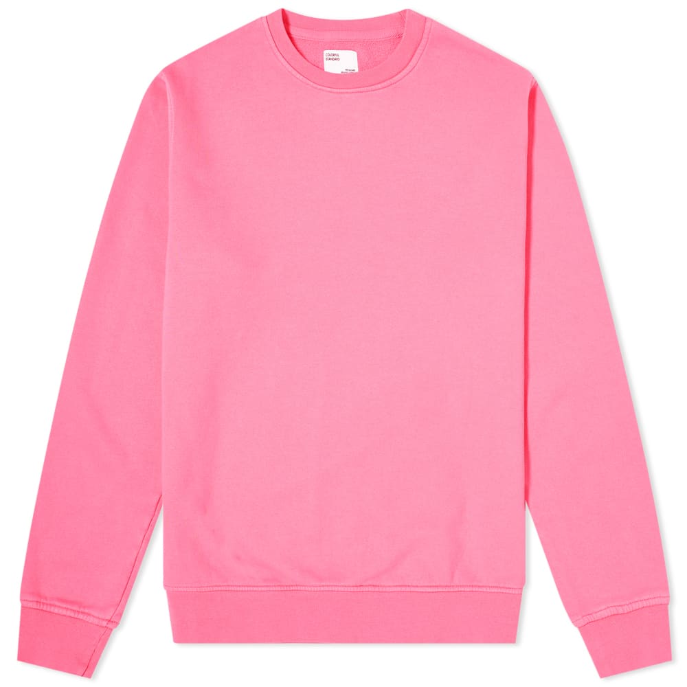 Colorful Standard Classic Organic Crew Sweat Bubblegum Pink | END.