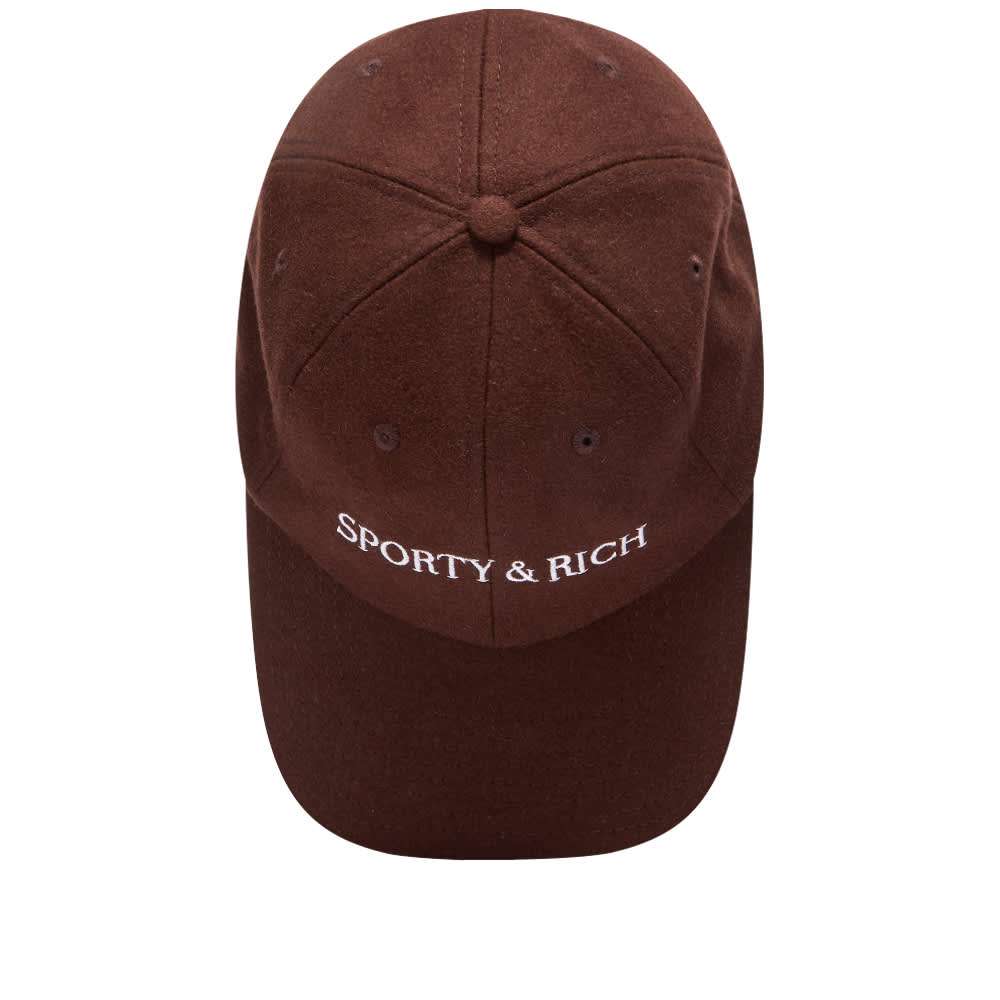 Sporty and Rich California Hat Chocolate & White END.