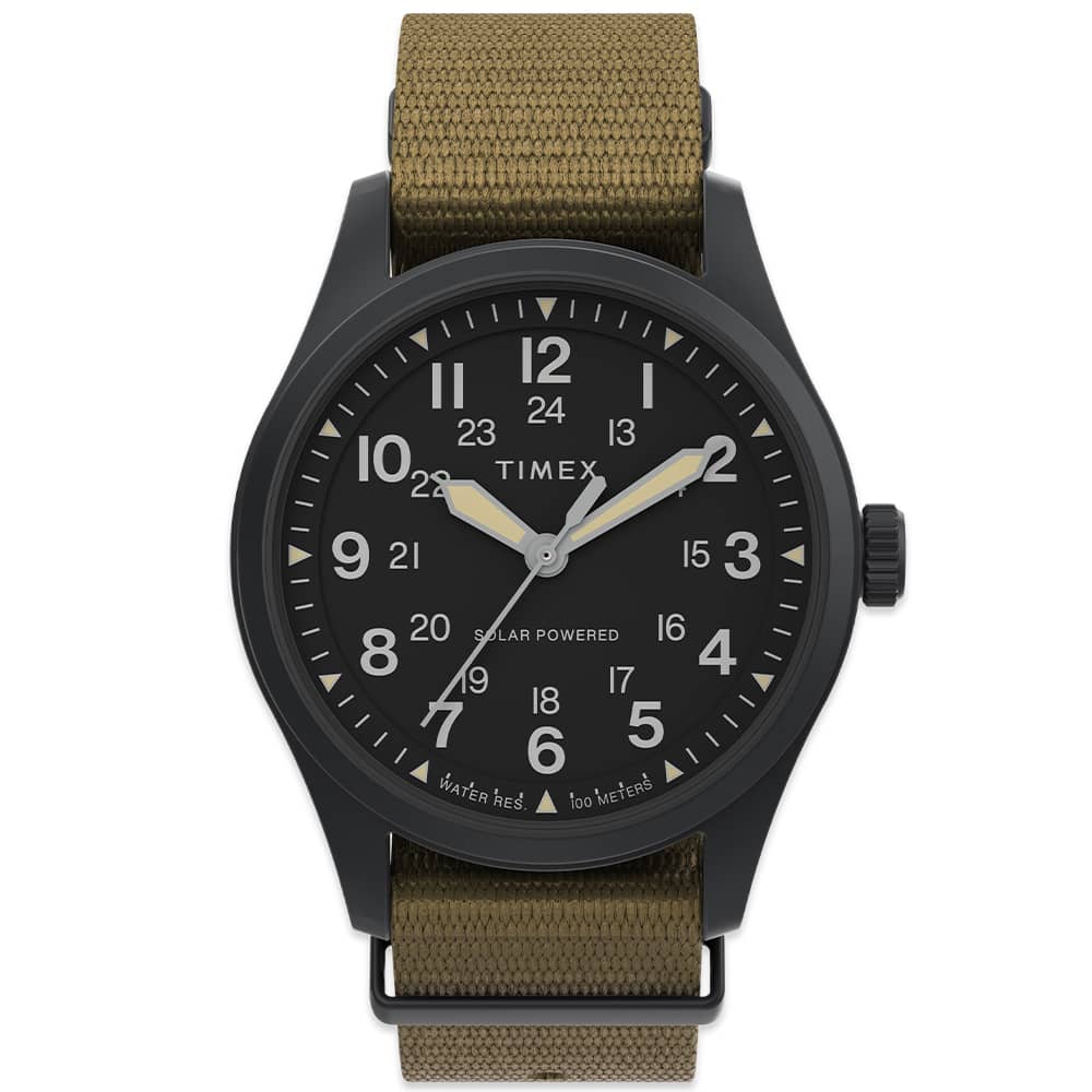 Timex Expedition Field Post Solar Watch Brown & Black | END. (CA)