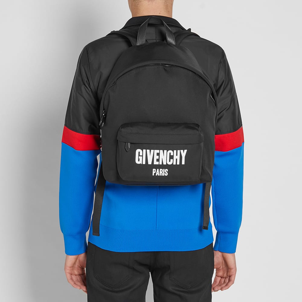 Givenchy Paris Canvas Backpack Black END. (IE)