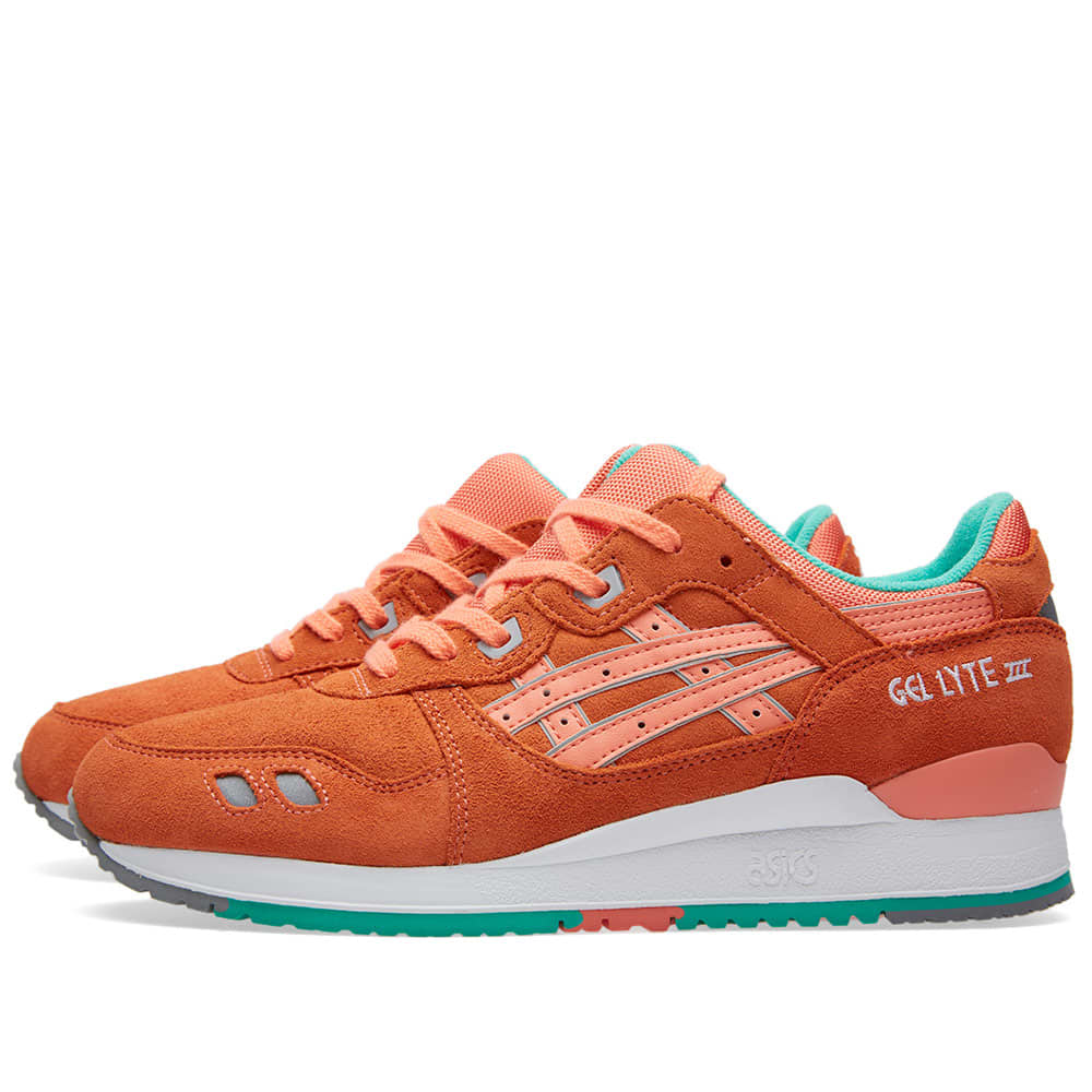 asics gel lyte iii fresh salmon