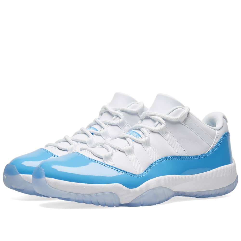 jordan 11 retro blue and white